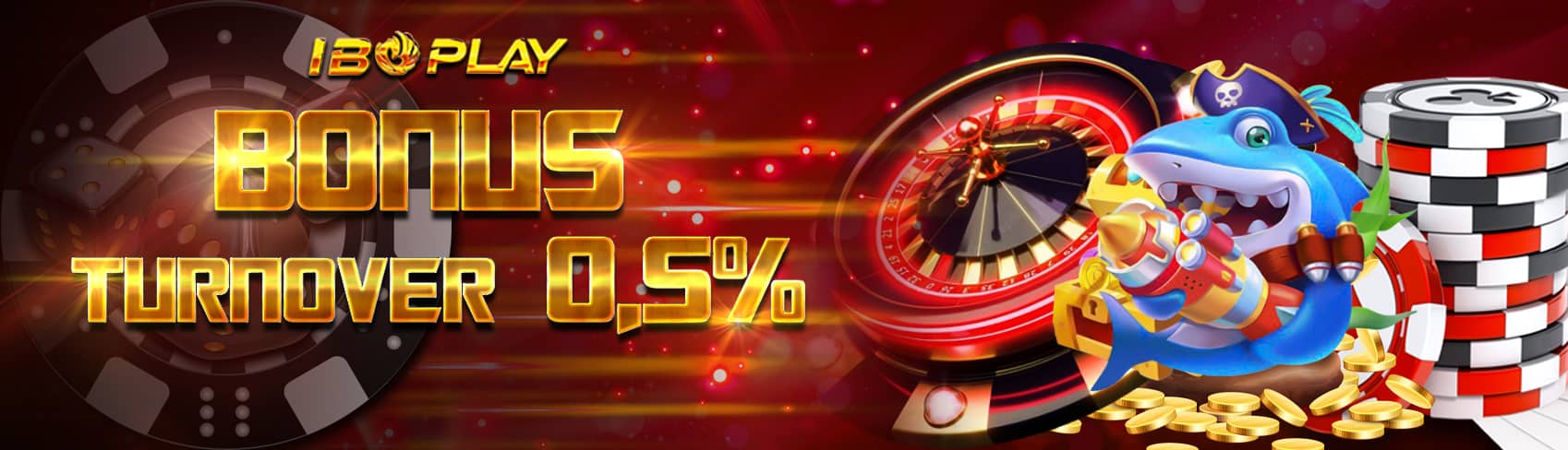 BONUS MINGGUAN TURNOVER 0.5%